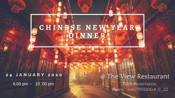 Chinese New Year Dinner 2020