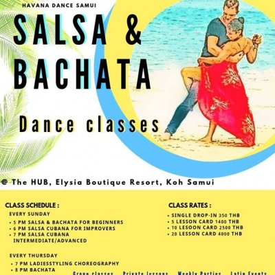 Salsa Dance lessons Koh Samui