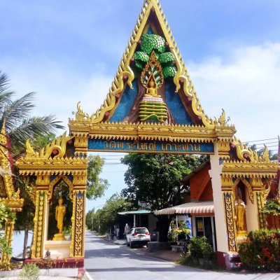 Go through a Thai Temple