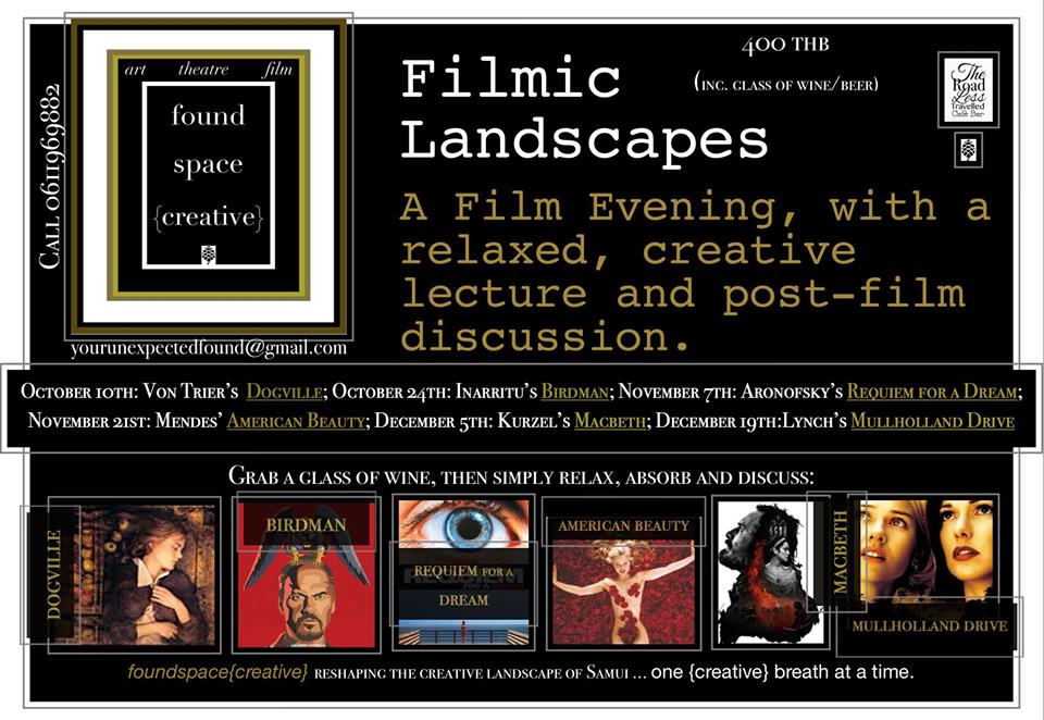 Filmic Landscapes: film evening with lecture & post-analysis