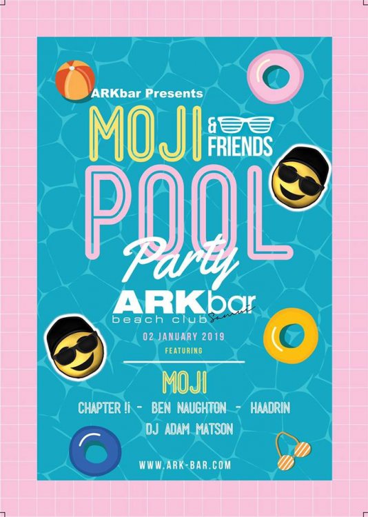 Moji & Friends Pool Party