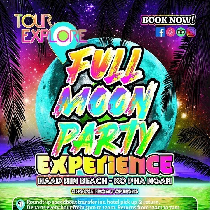 Full Moon Boat Pre-party Experience