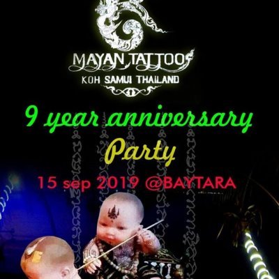 Mayan Tattoo 9 Year Anniversary Party