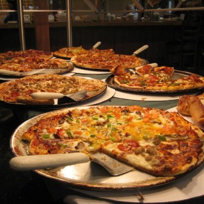Pizza Night Buffet and Old School Party Event