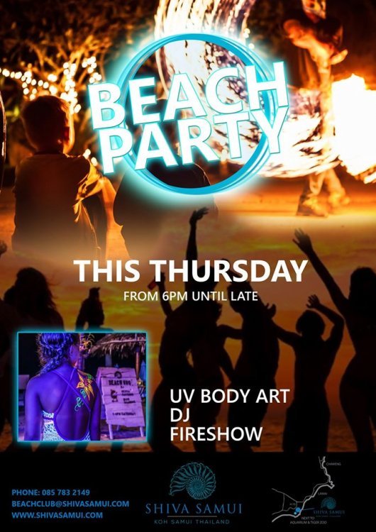 Thursday Beach Party