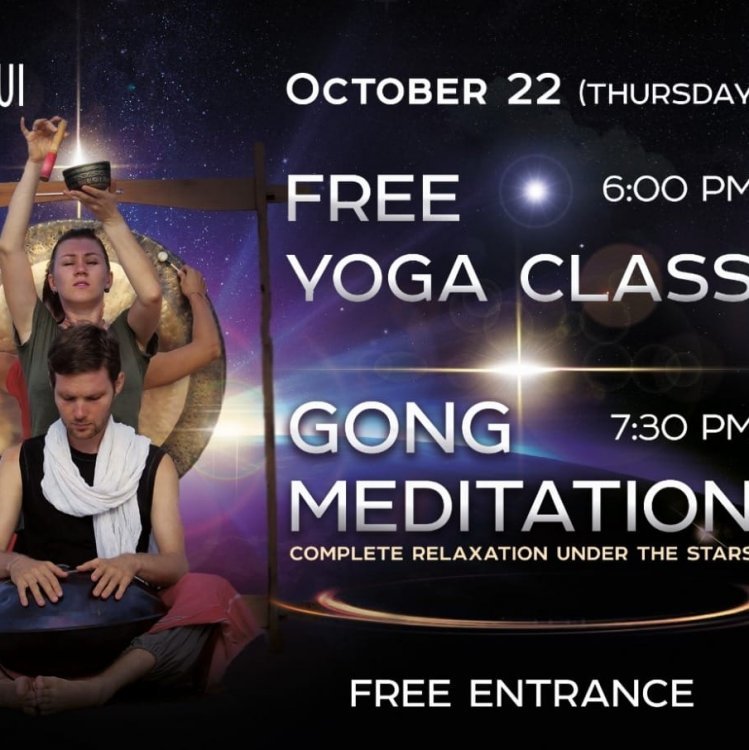 Free Yoga Class & Gong Meditation at Satva Samui Hotel