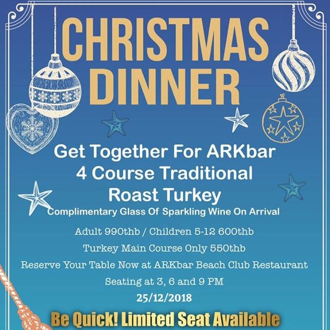 ARKbar Christmas dinner