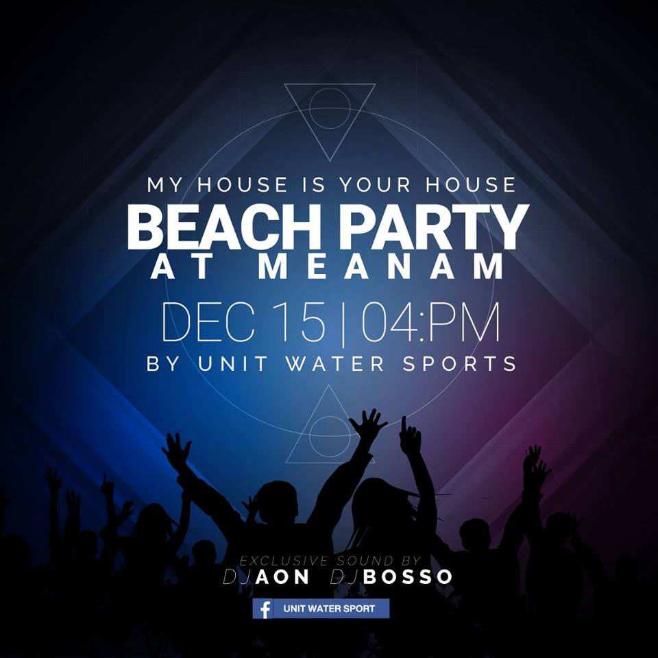 My House is Your House Beach Party