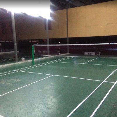 Badminton training