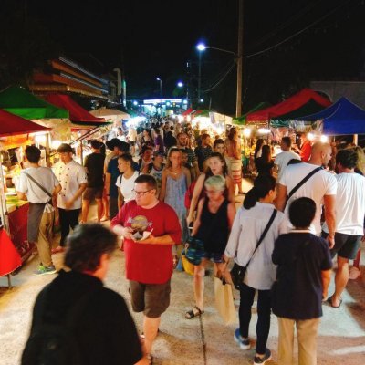 Night Market on Nathon