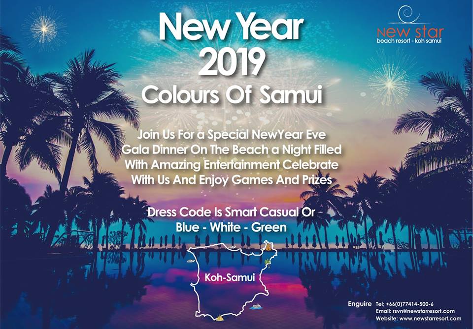 New Years Eve 'Colours Of Samui'