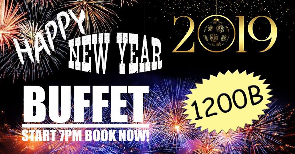New Years Party and Exclusive Buffet!