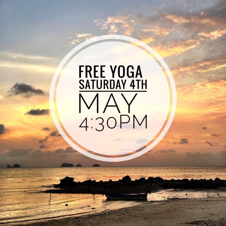 Free yoga class