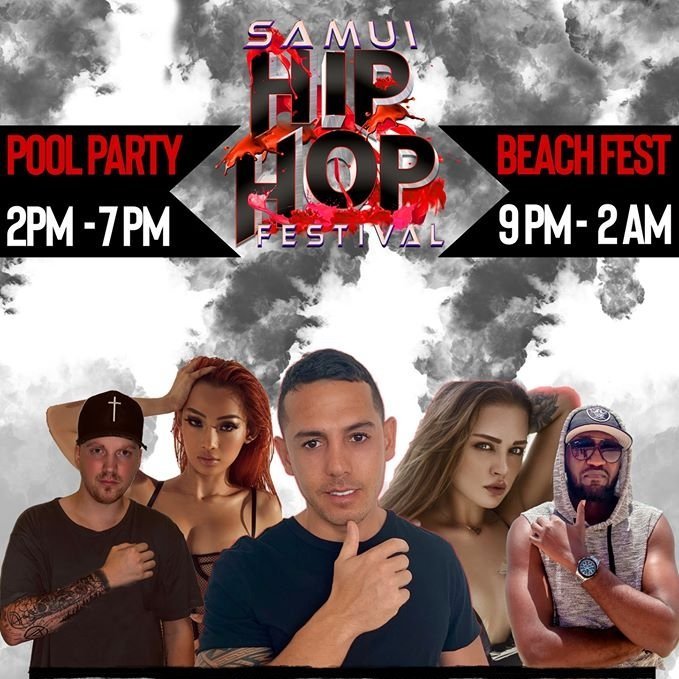 Samui Hip Hop Festival Pool Party