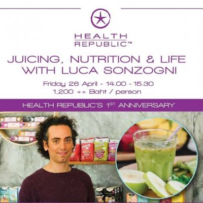 Health Republic's 1st Anniversary Juice Workshop