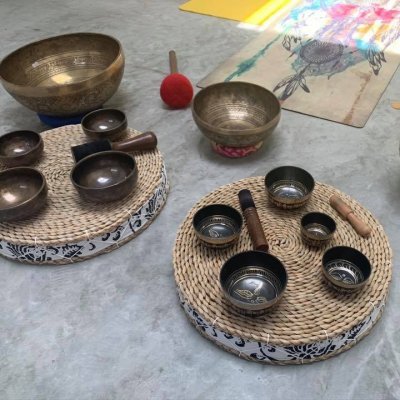 Tibetan bowls meditation