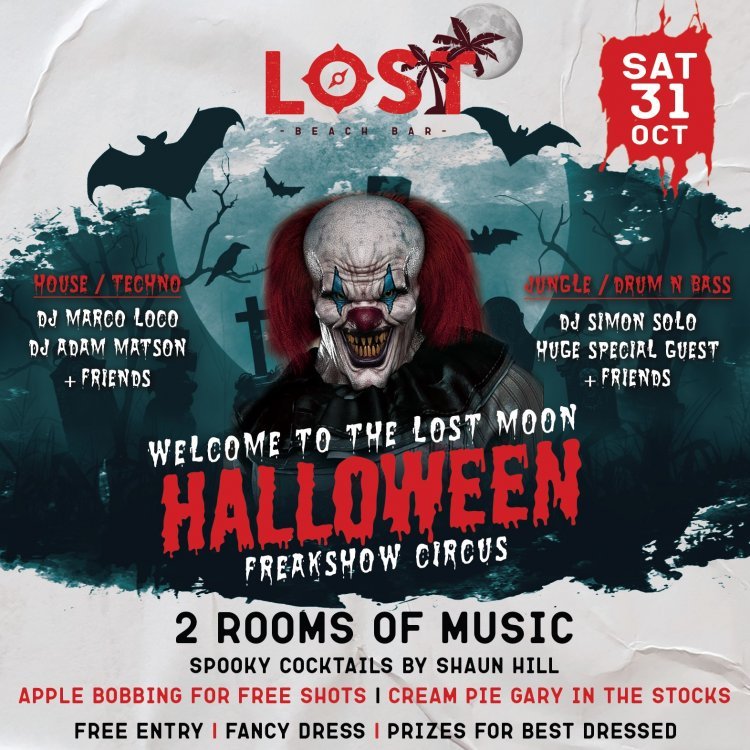 Lost Moon/Halloween/Loy Kratong @Lost Beach Bar