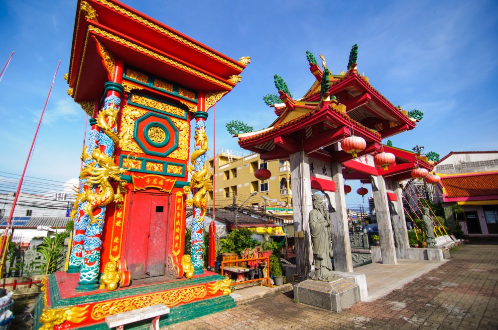 Visit a interesting Chinese temple