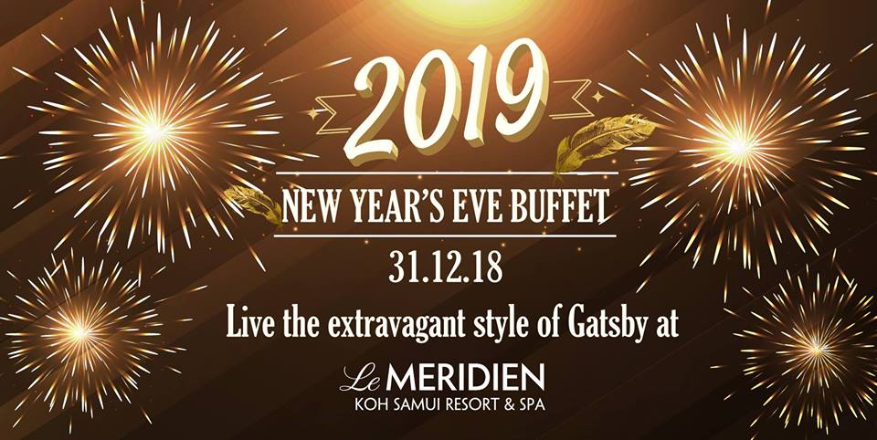 New Year's Eve 2019 Buffet, A Night of Gatsby!