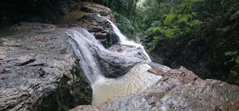 Find a cascade waterfall