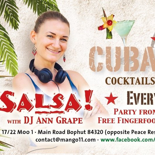 Salsa Party with DJ Ann Grape