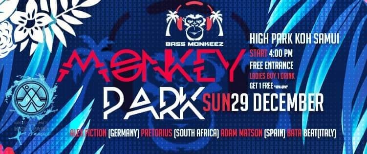 Monkey Park - NYE Warm Up Party