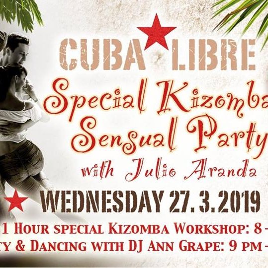 Special Kizomba Sensual Party with Julio Aranda