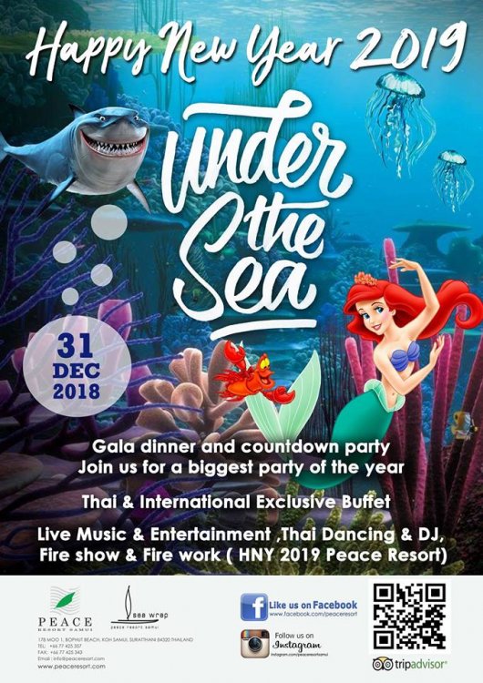 Under The Sea New Year 's Eve Party