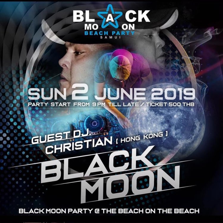 BLACK MOON BEACH PARTY
