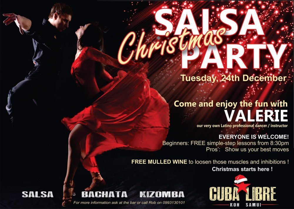 Christmas Salsa, Bachata, Kizomba party