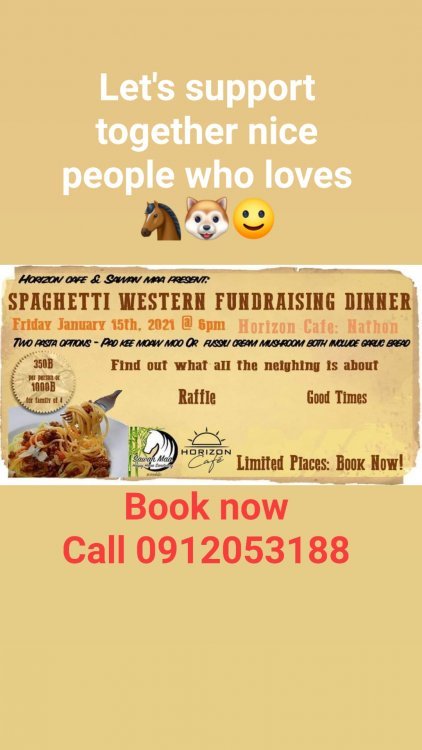 Spaghetti Western fundraising dinner