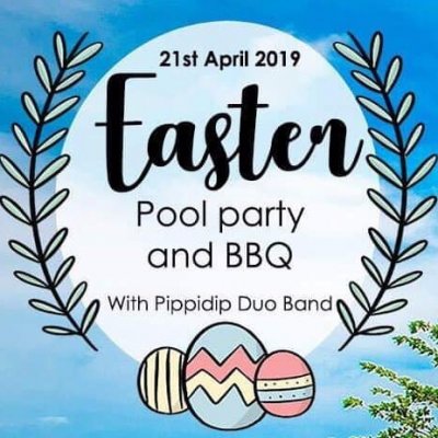 Easter Pool party & BBQ with live DJ