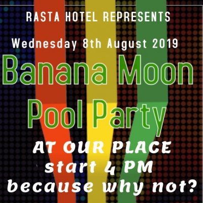 Banana Moon Pool Party!