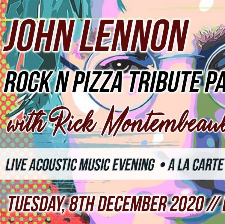 John Lennon - Rock n Pizza Tribute Party - Live Acoustic Music