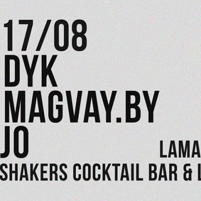 Shakers Pre Opening Party !!! Dj Jo/Dyk/Magvay