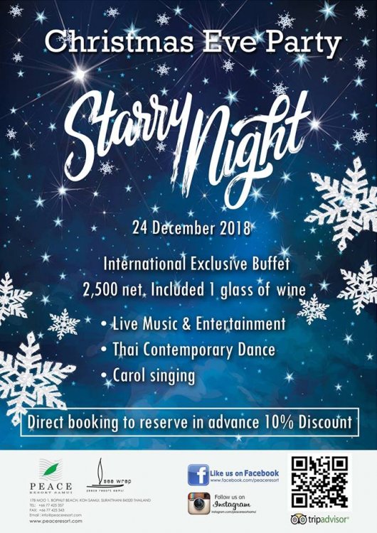 Starry Night Christmas Party