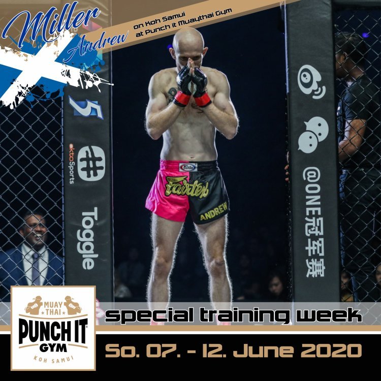 Train for a week with the One Championship fighter Andrew Miller
