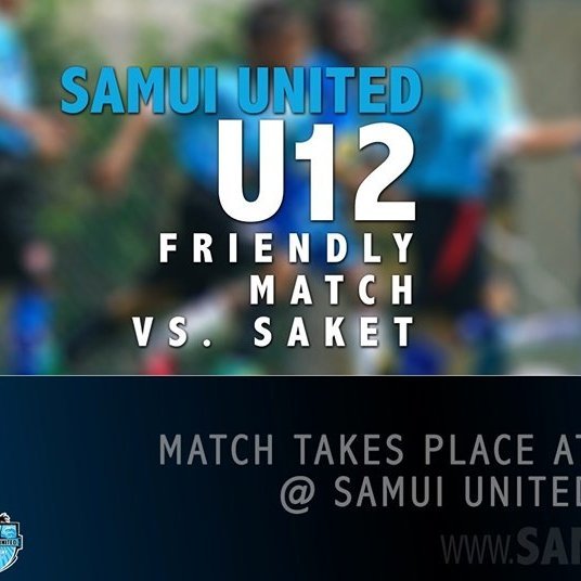 U12s friendly match [will be played at the new pitch]