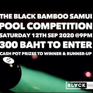 The Black Bamboo Samui Pool Competition