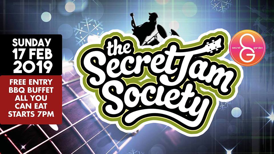 Secret Garden Sunday Sessions presents The Secret JAM Society