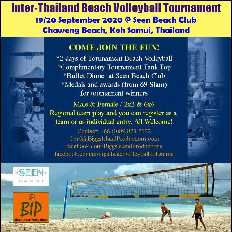 Inter-Thailand Beach Volleyball Tournament