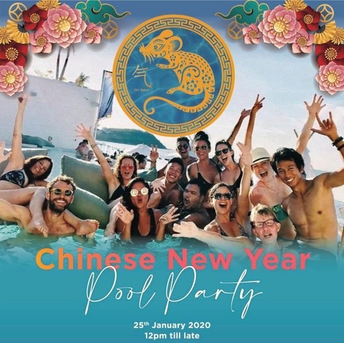 Chinese New Year Pool Party!