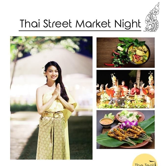 Thai Street Market Night