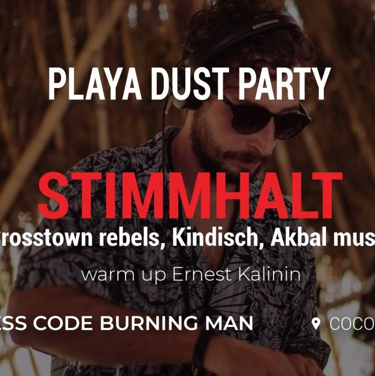 Playa dust party: Stimmhalt (Crosstown rebels,Kindisch)