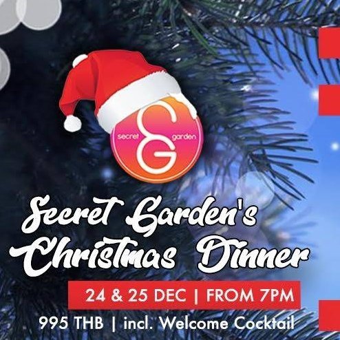 Secret Garden's Christmas Dinner 24 & 25 December 2020