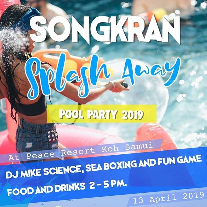 Songkran Splash Away Pool Party