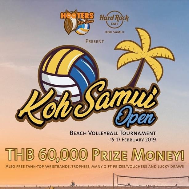 3rd Annual Koh Samui Open Beach Volleyball Tournament 2019