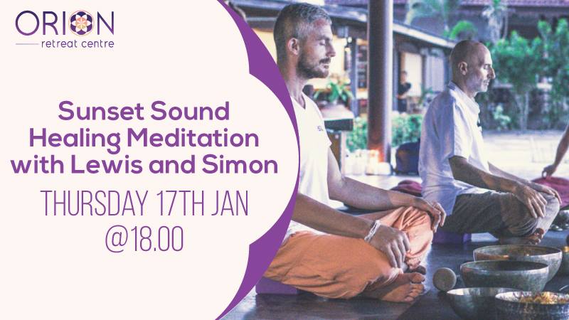 Sunset Sound Healing Meditation with Lewis and Simon
