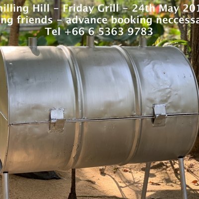Chilling Hill - Friday Grill - Advance booking only
