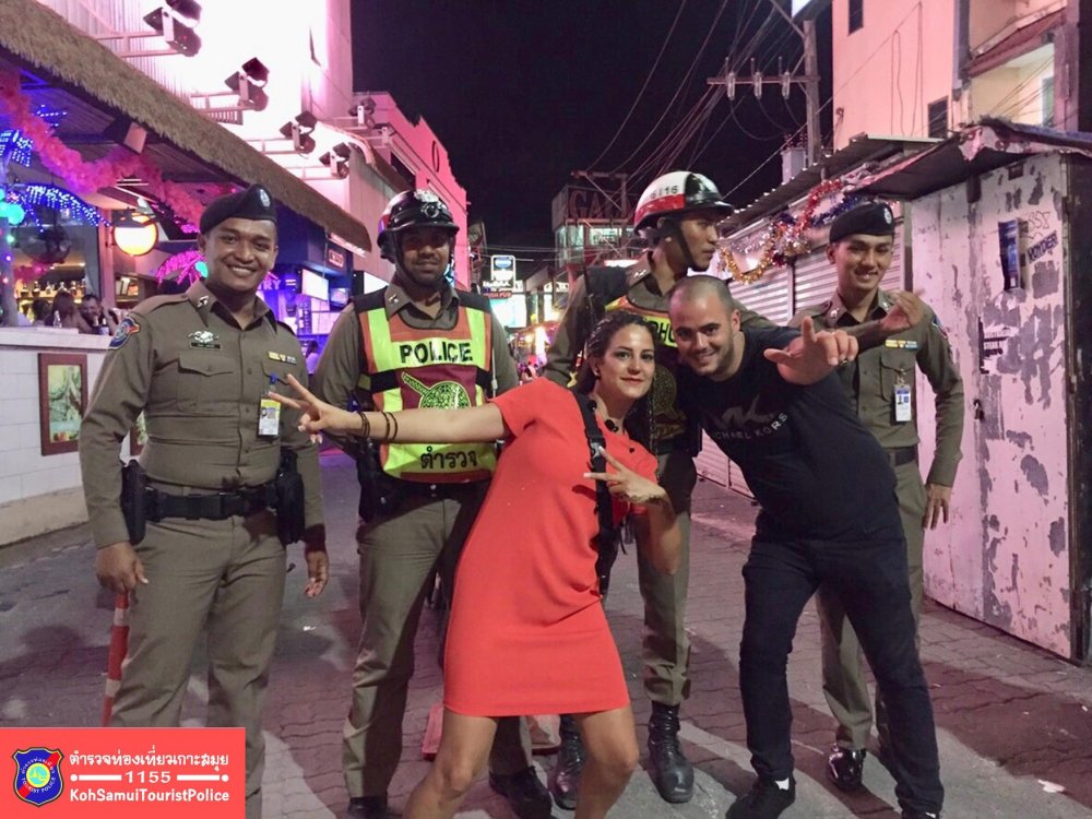 Tourist Police Bophut Koh Samui